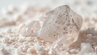 Natural mica mineral powder with a soft shimmer finish